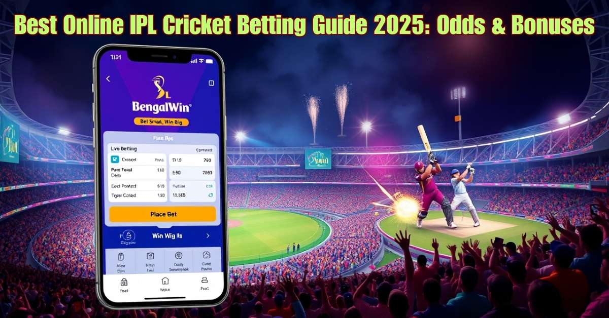 Best Online IPL Cricket Betting​ Guide 2025: Odds & Bonuses