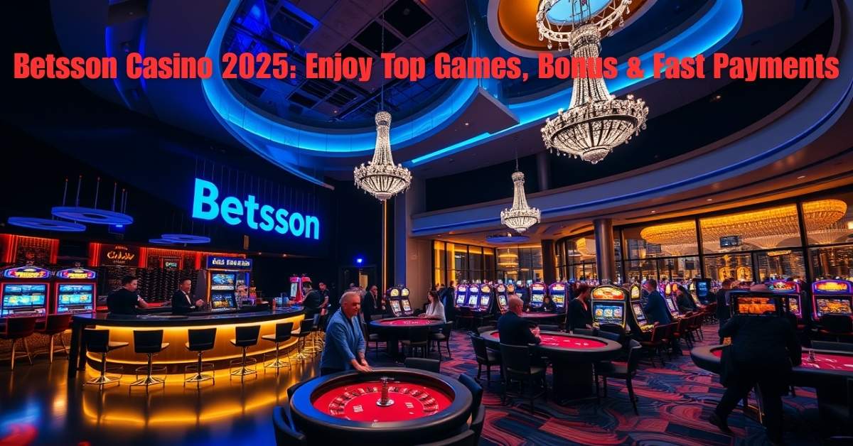 Betsson Casino 2025: Enjoy Top Games, Bonus & Fast Payments