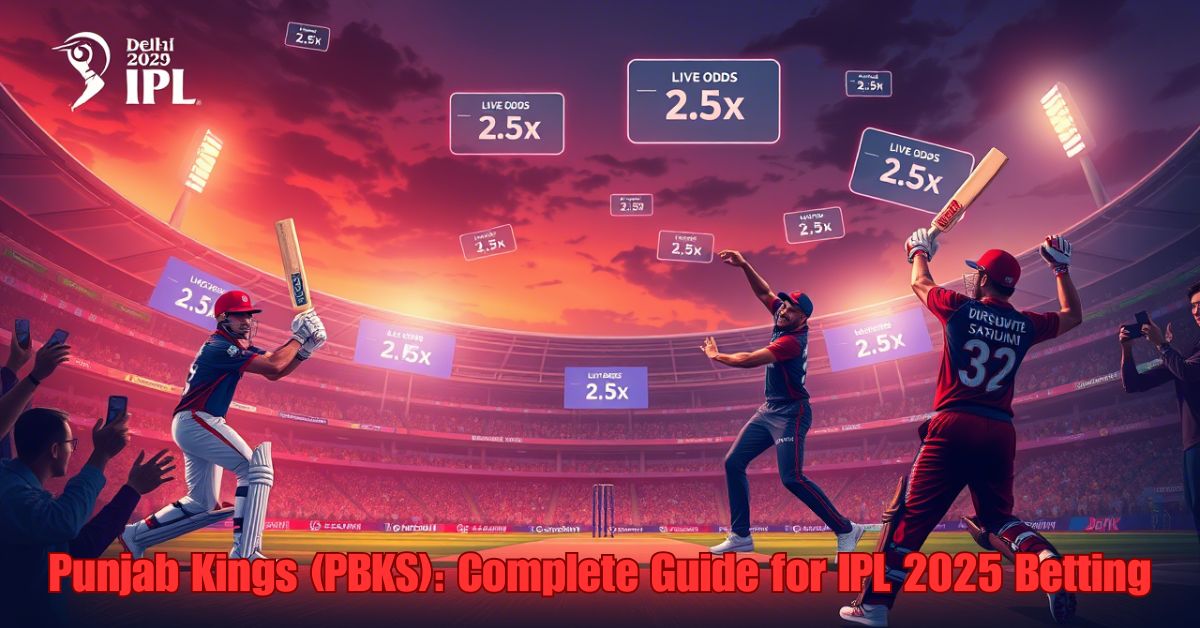 Punjab Kings (PBKS): Complete Guide for IPL 2025 Betting