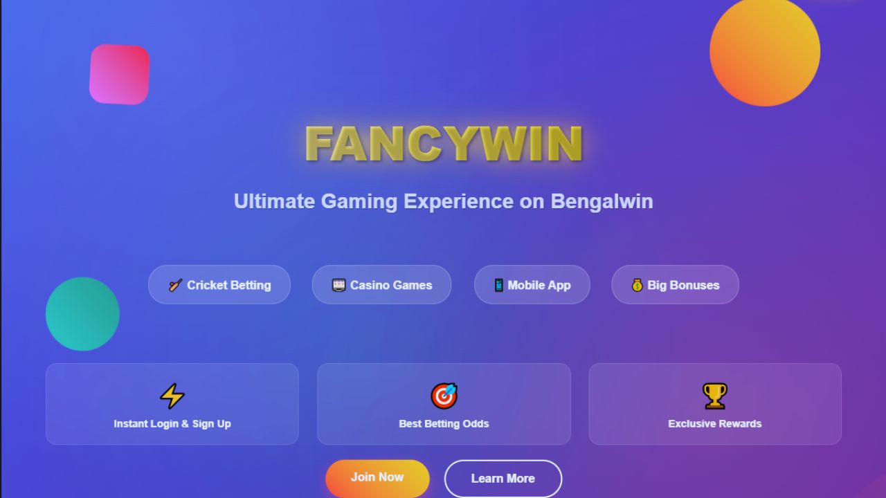 Fancywin Casino on Bengalwin: Your Ultimate Guide to Bangladesh's Premier Gaming Experience in 2025 1 Fancywin Casino 2025