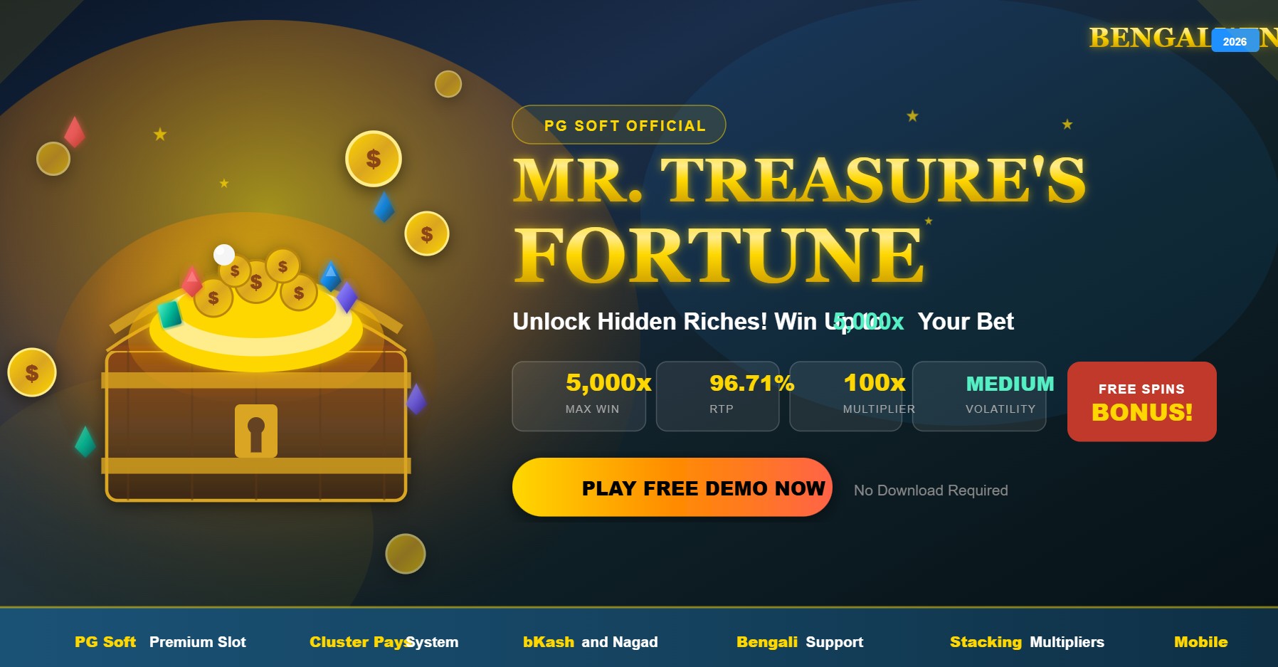 Mr Treasures Fortune 2026